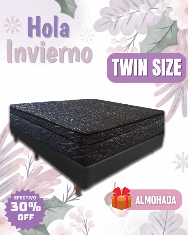 Conjunto Confort 100x190x26