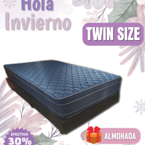 Conjunto Plata 100x190x29