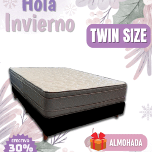Conjunto Dorado euro 100x190x30