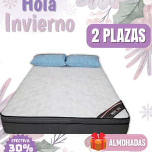 Colchon Nuevo Dorado 140x190x26