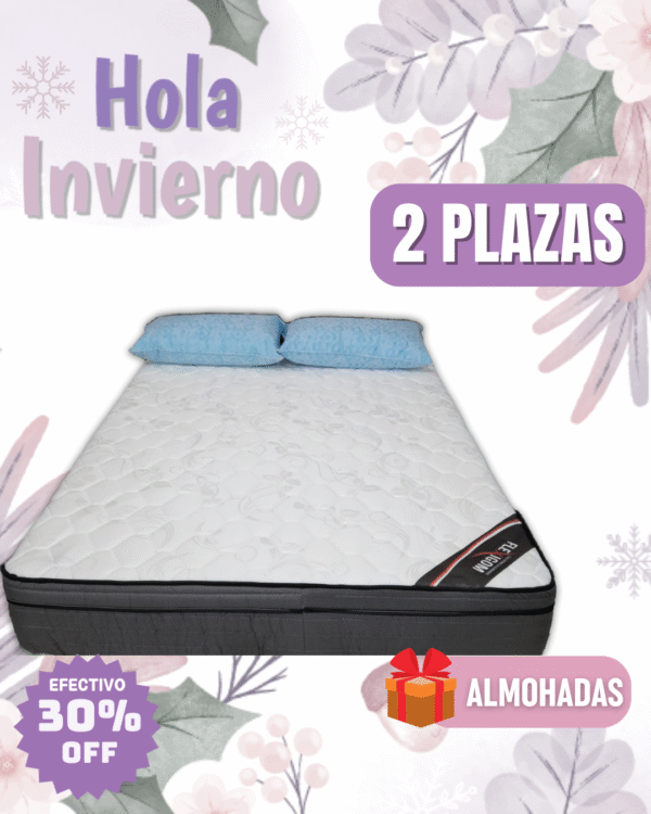 Colchon Nuevo Dorado 140x190x26
