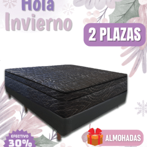 Conjunto Confort 140x190x26