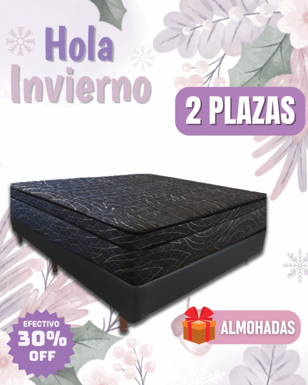 Conjunto Confort 140x190x26