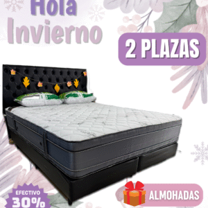 Conjunto Dorado Euro Plus de 140 x 190 x 34