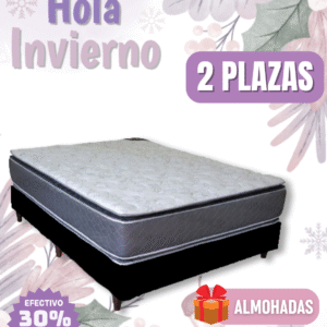 Conjunto Prestige Gamma Resortes 140x190x30