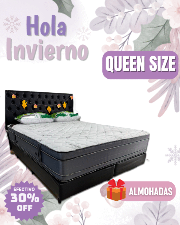 Conjunto Dorado Euro Plus de 160 x 190 x 34