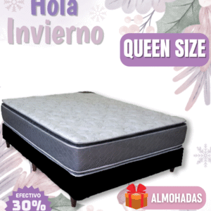 Conjunto Prestige Gamma Resortes 160x200x30