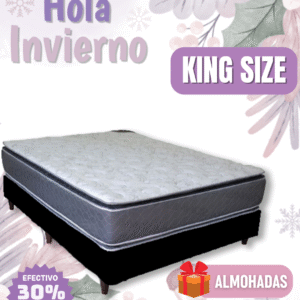 Conjunto Prestige Gamma Resortes 180x200x30