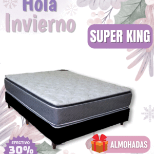 Conjunto Prestige Gamma Resortes 200x200x30
