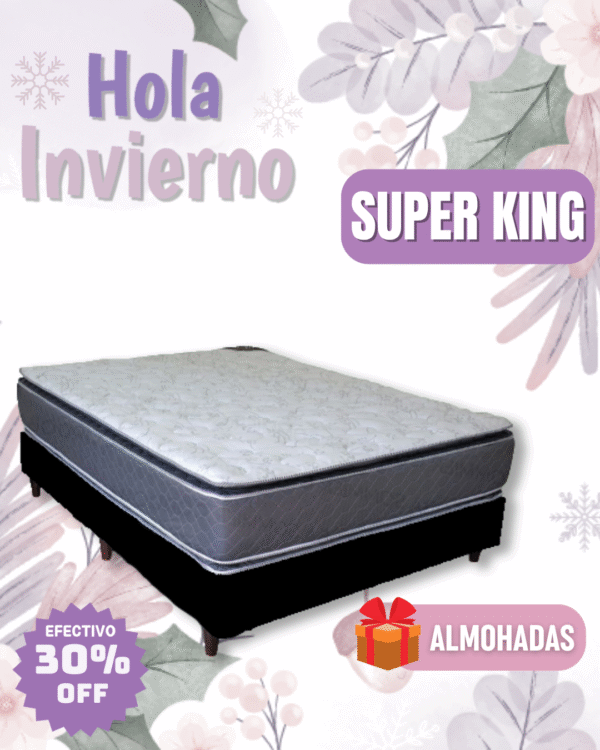 Conjunto Prestige Gamma Resortes 200x200x30