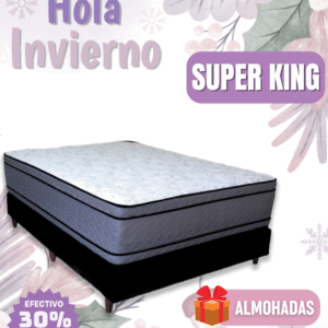 Conjunto Prestige Alfa Resortes 200x200x35