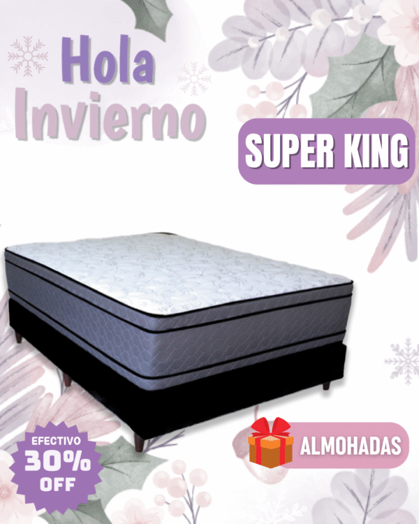 Conjunto Prestige Alfa Resortes 200x200x35