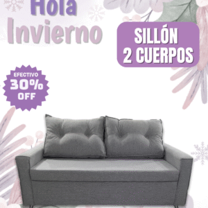 Sillon Oli 2 cuerpos 150x80