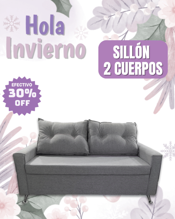 Sillon Oli 2 cuerpos 150x80
