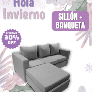 Esquinero Quadro Prestige + banqueta 220x170