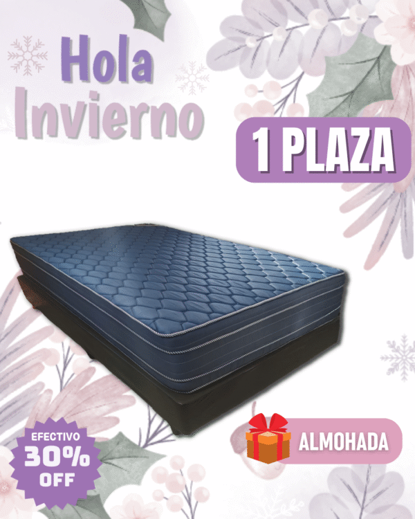Conjunto Plata 80x190x29