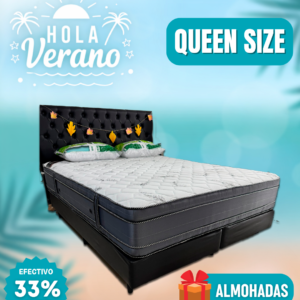 Conjunto Dorado Euro Plus de 160 x 190 x 34