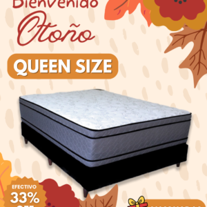 Conjunto Prestige Alfa Resortes 160x200x35