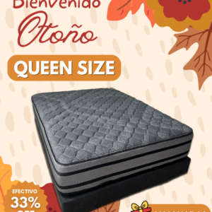 Conjunto Prestige Royal Resortes 160x200x38